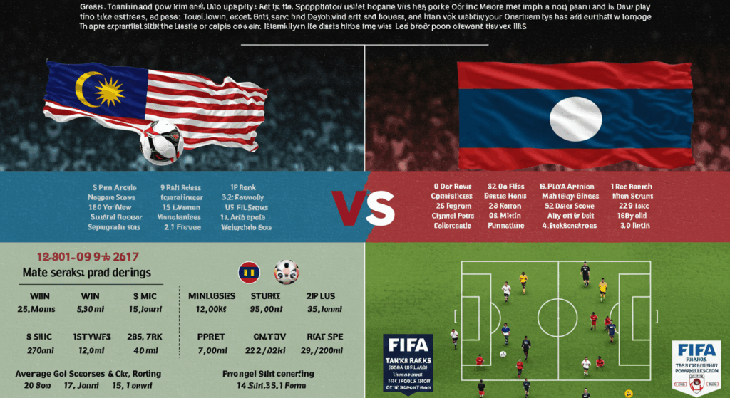 Thống kê so sánh Malaysia vs Lào - Phân tích hiệu suất bóng đá hai quốc gia