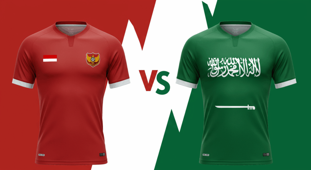 So sánh đội hình và lực lượng Indonesia và Ả Rập Xê Út